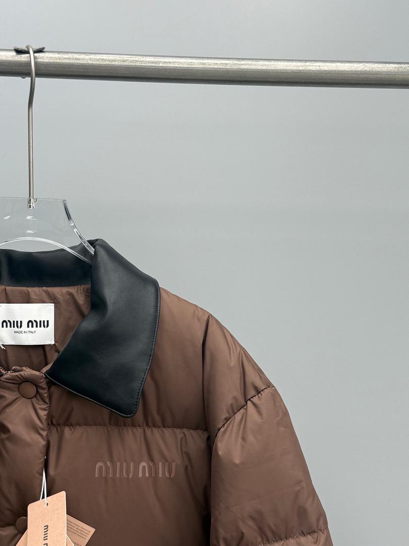 Coffee Puffer Jacket