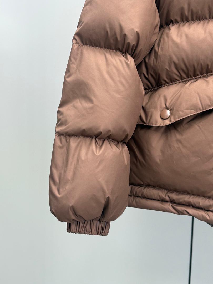 Coffee Puffer Jacket