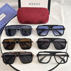 Classic Square Acetate Sunglasses
