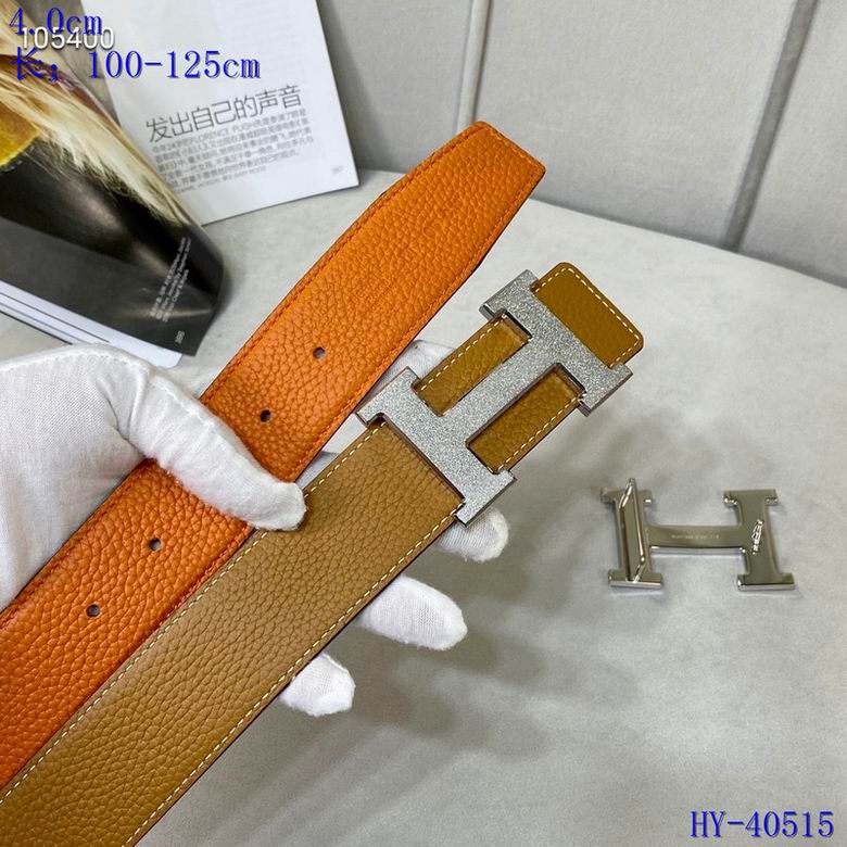 Iconic Reversible Leather Belt