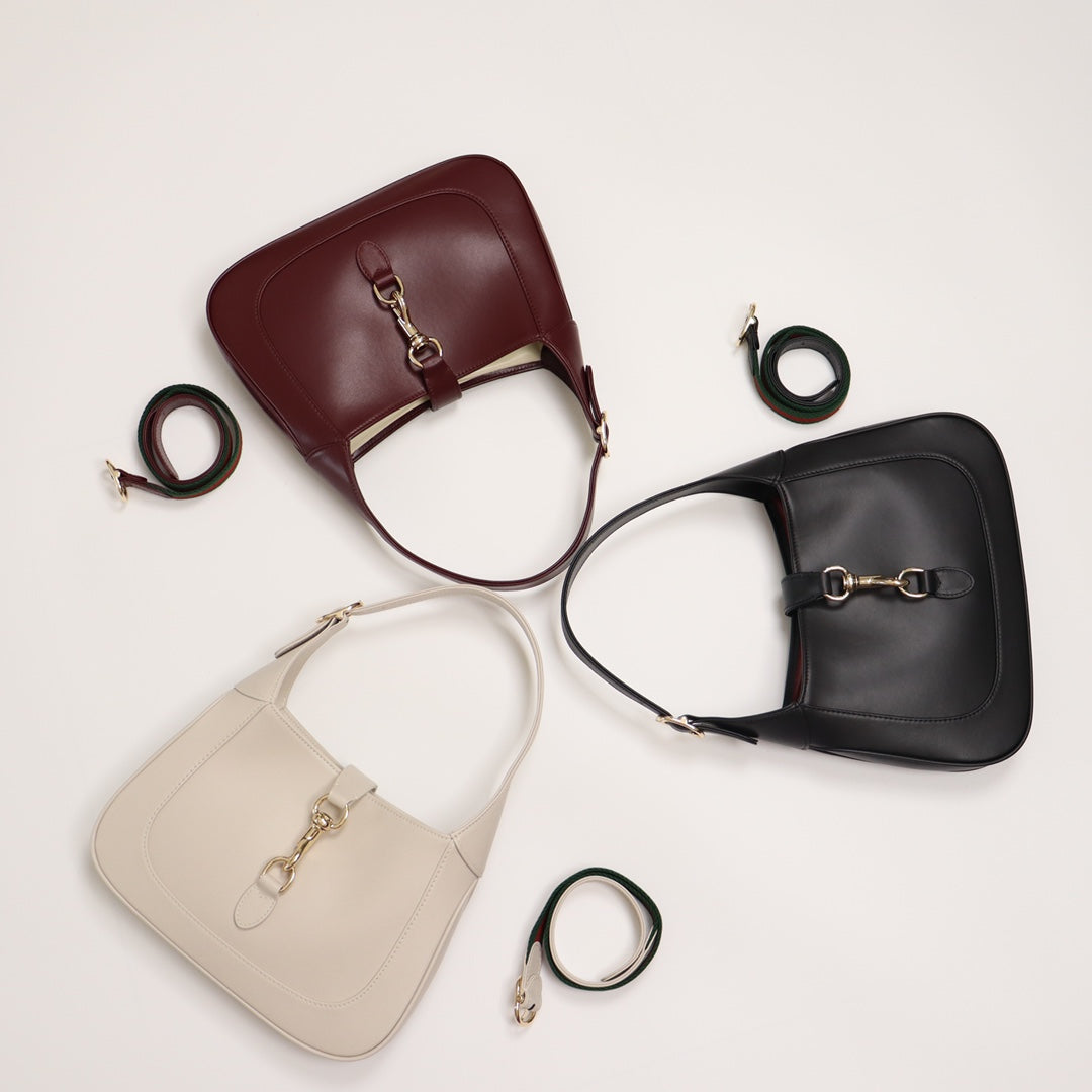 Small Shoulder Bag Black Leather